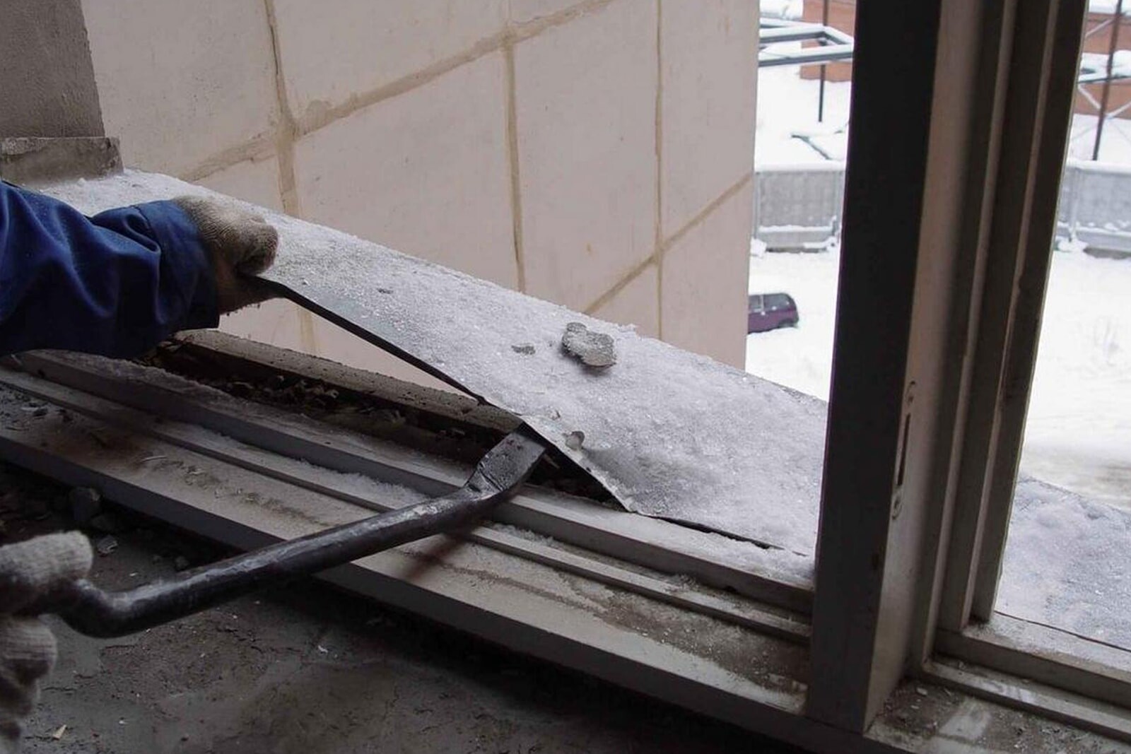 Демонтаж окон