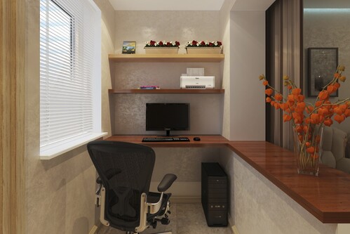 Дизайн-проект балкона или лоджии в Алматы-8