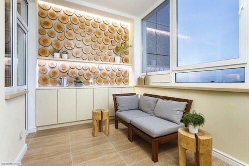 Дизайн-проект балкона или лоджии в Алматы-4