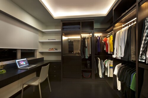 Дизайн-проект гардеробной комнаты в Алматы-3