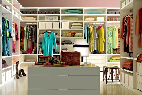 Дизайн-проект гардеробной комнаты в Алматы-5