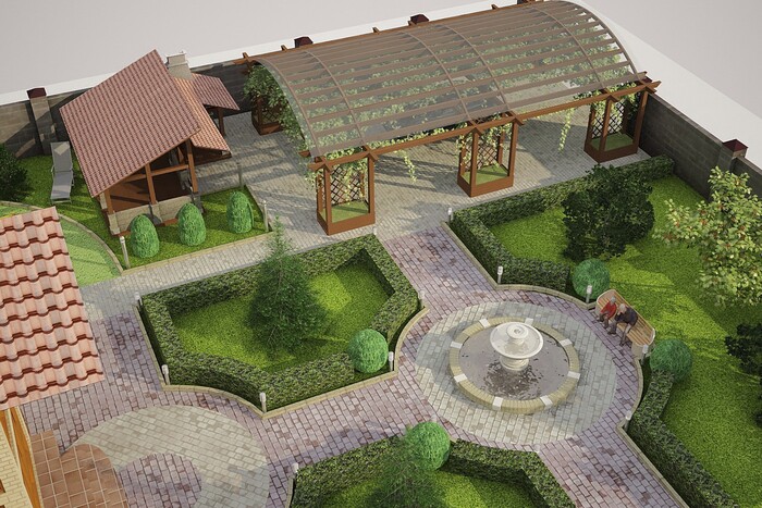 Ландшафтный дизайн-проект загородного дома-5