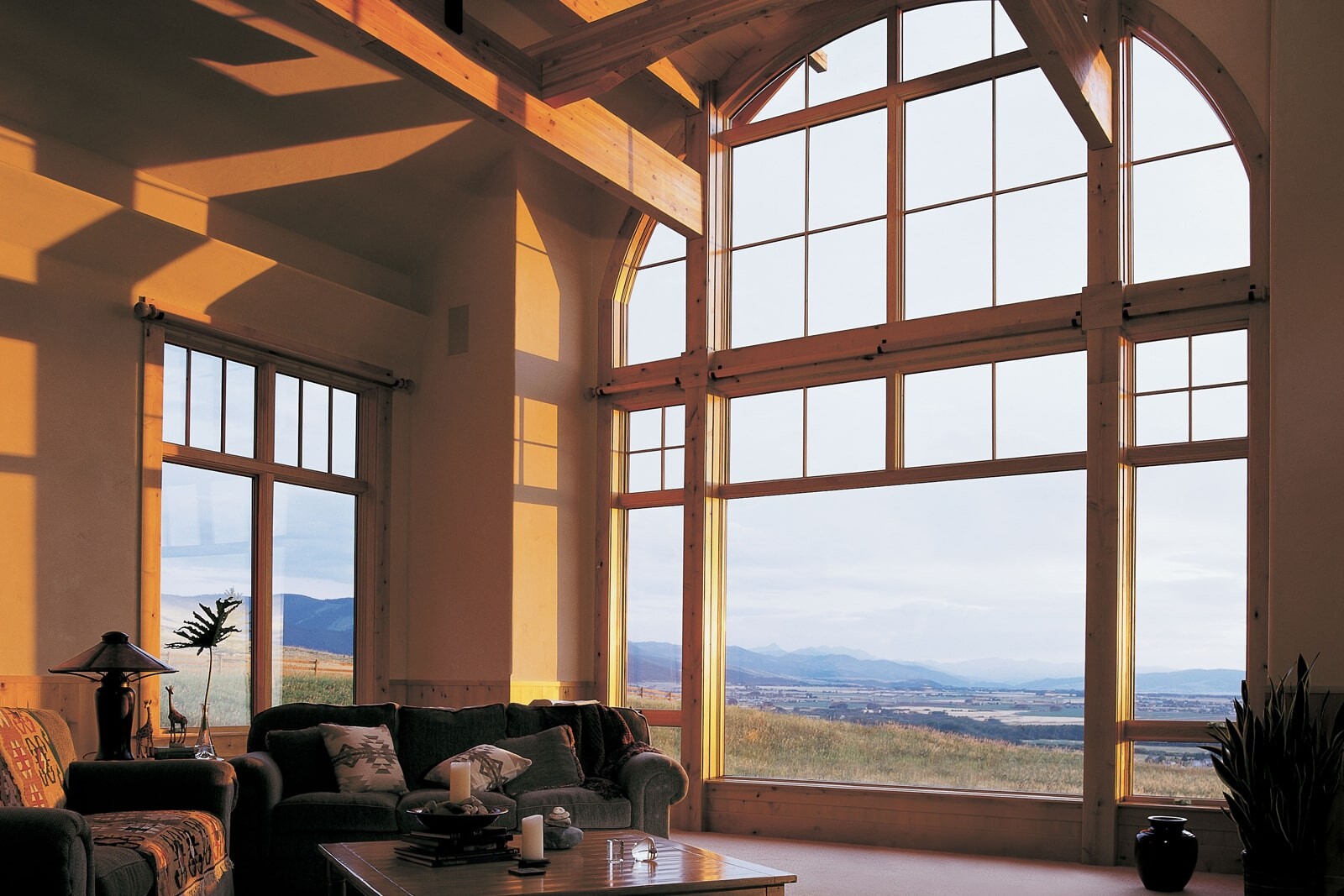 Большое панорамное окно