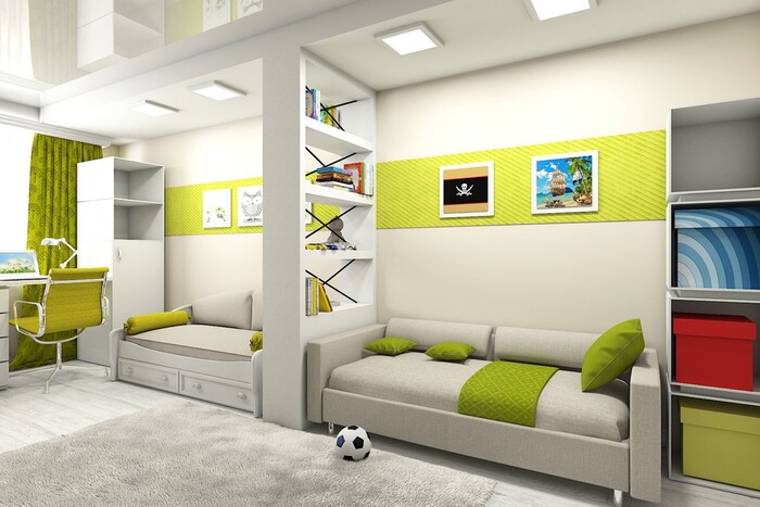 Дизайн-проект детской комнаты-1