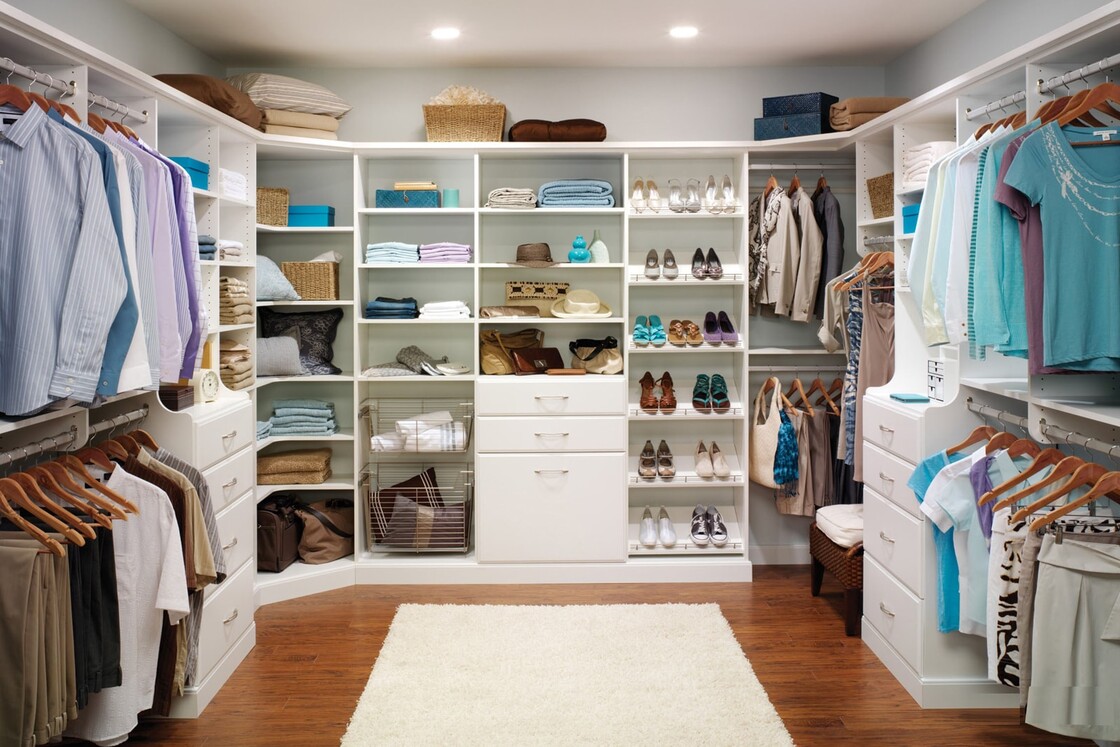 Дизайн-проект гардеробной комнаты в квартире