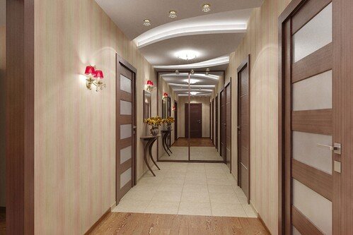 Дизайн-проект прихожей и коридора в Астане-2