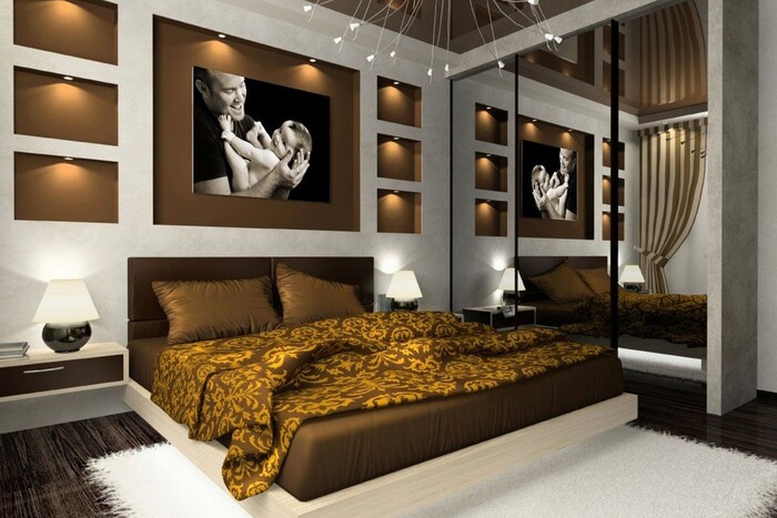 Дизайн-проект спальной комнаты-1