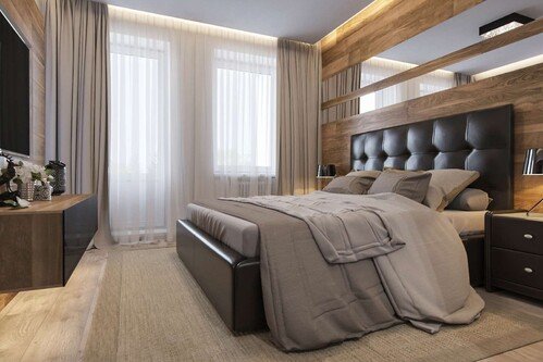 Дизайн-проект спальни в Астане-4