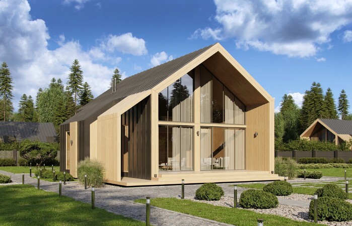 Строительство каркасного дома в Астане -1