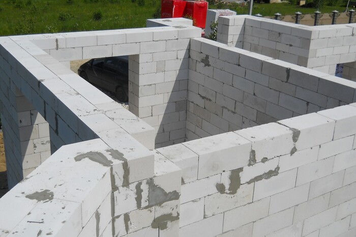 Строительство дома из газобетона в Астане -2