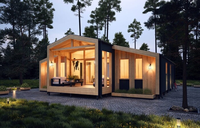 Строительство модульного дома в Астане -1