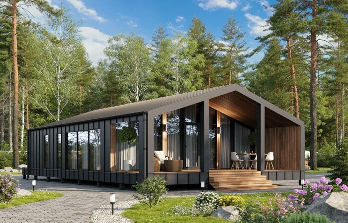 Строительство модульного дома в Астане -2