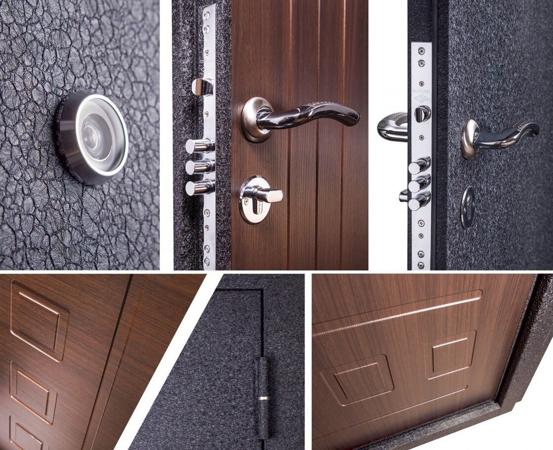 Дверные петли и замки