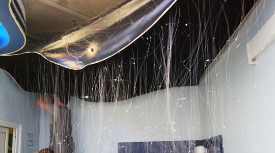 Монтаж потолка Звездное небо