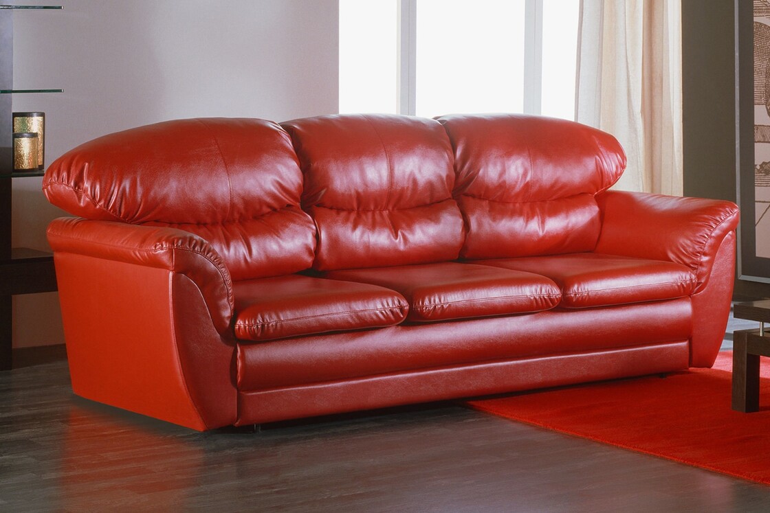 Перетяжка кожаного дивана в Алматы