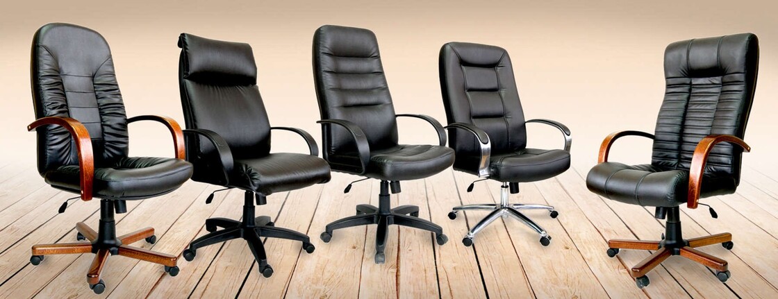 Перетяжка кресел: руководителя, офисных, компьютерных и пр. в Алматы