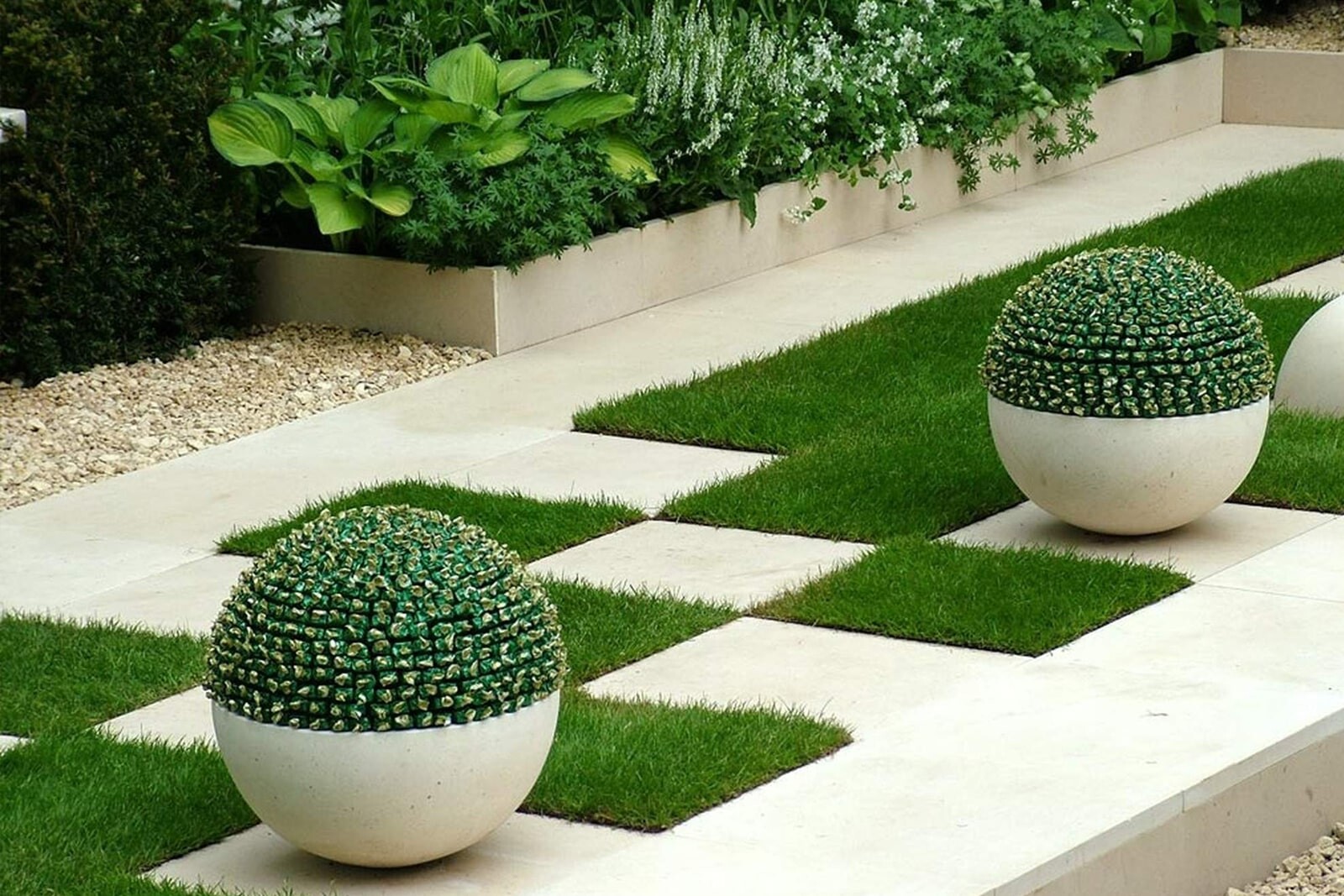 Геометрический стиль в загородном доме