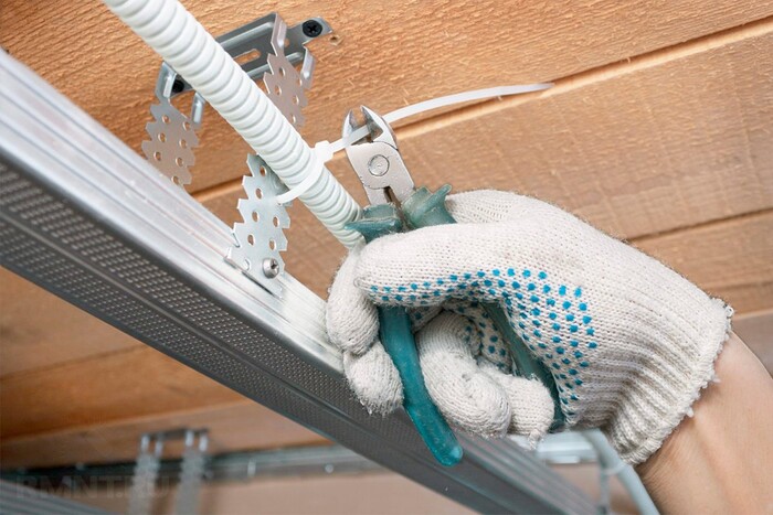 Правила прокладки проводов за каркасом-1