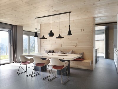 Вагонка в интерьере кухни