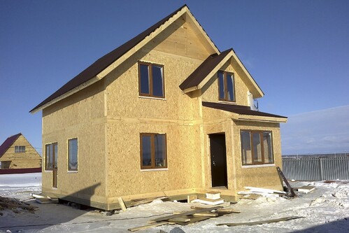 Строительство быстровозводимого дома в Астане 