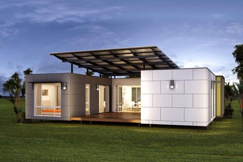 Строительство быстровозводимого дома в Астане от компании Кромвель