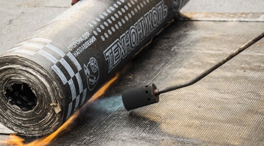 Мягкая кровля крыши в&nbsp;Алматы технология монтажа наплавляемой кровли