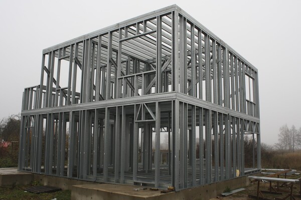 Каркас ЛСТК дома