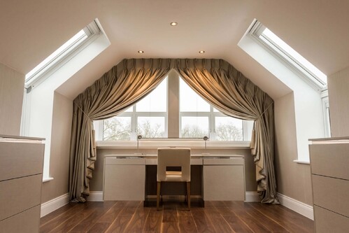 Окно трапециевидной формы