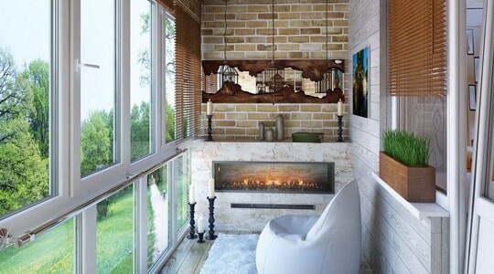 Отделка балконов и лоджий в Астане «под ключ»