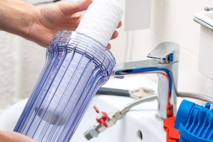 Подключение фильтра очистки воды