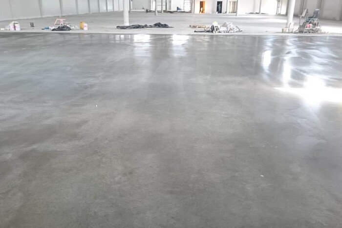 Устройство топпинговых бетонных полов.