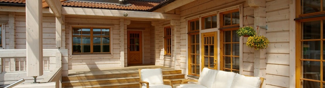 Строительство деревянного дома в Астане от компании Кромвель