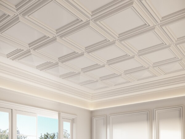 Клеевой потолок 3D