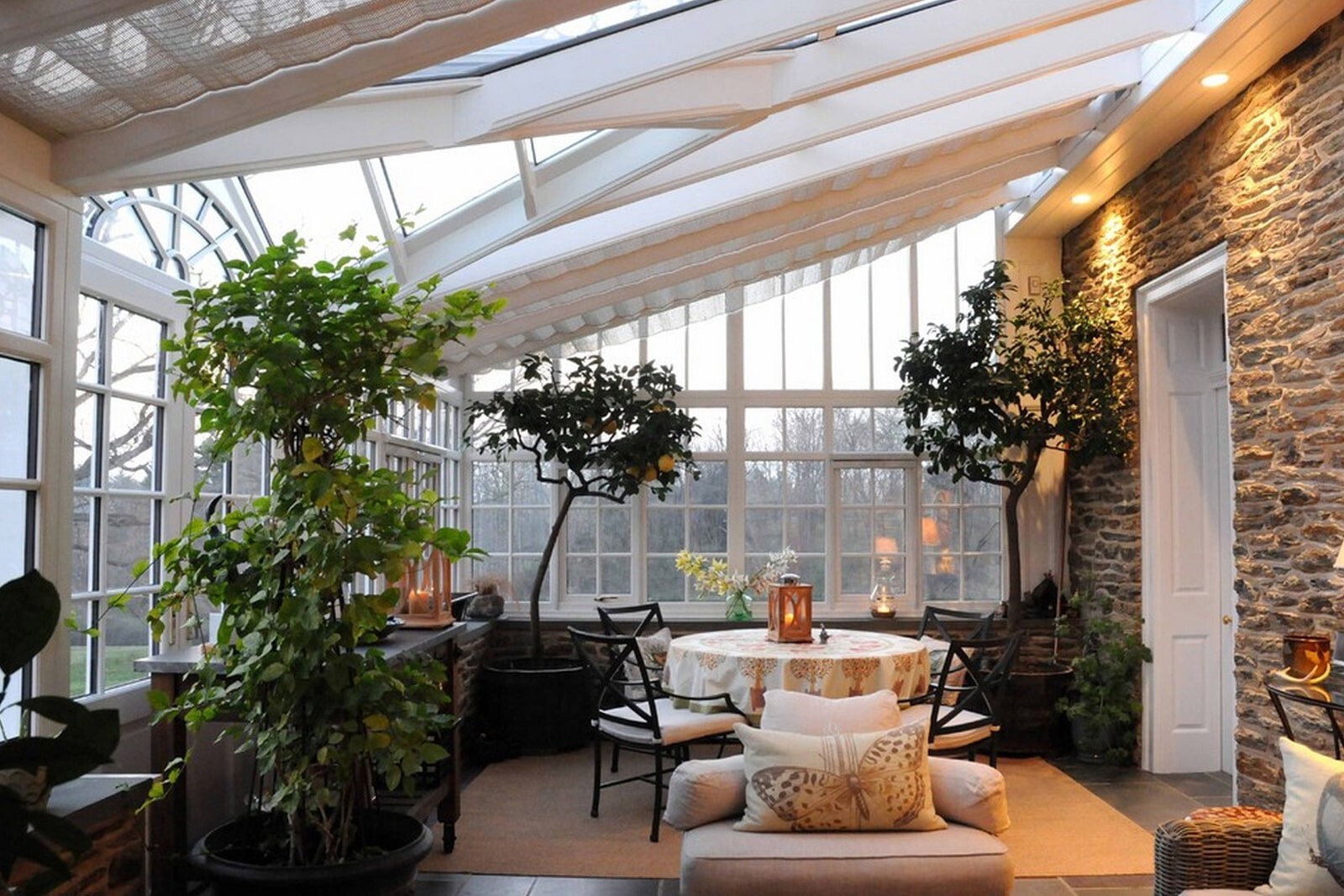 Зимний сад в частном доме