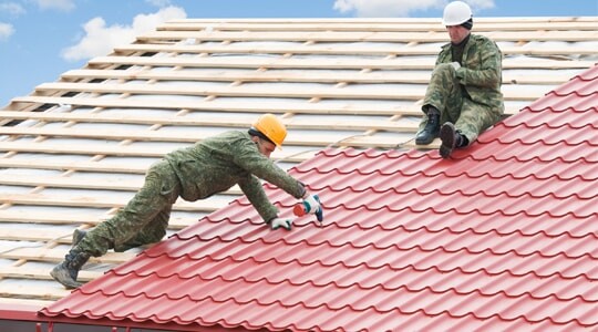 Перекрытие крыши и замена кровли в Алматы