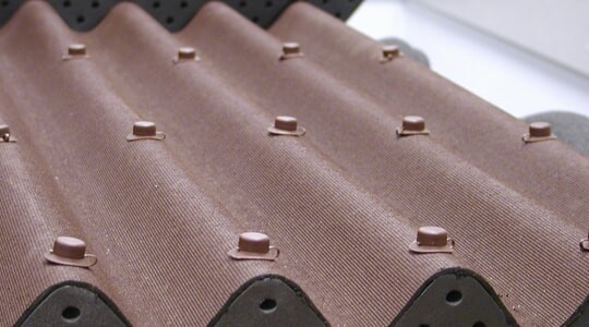 Кровля крыши из ондулина в Астане