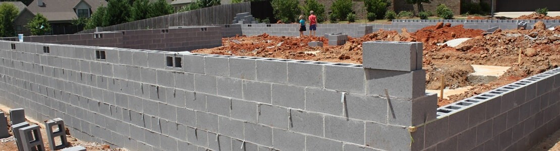 Строительство дома из шлакоблока в Алматы от компании Кромвель