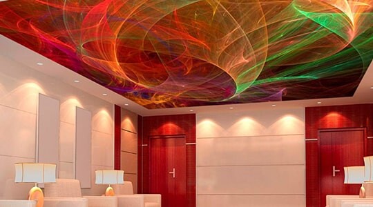 Натяжной потолок 3D