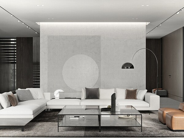 Бесшовный матовый потолок 