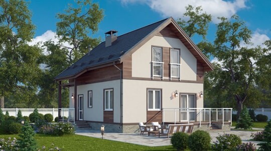 Строительство щитового дома в Алматы профессиональные проекты