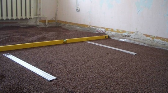 Сухая стяжка пола в Алматы