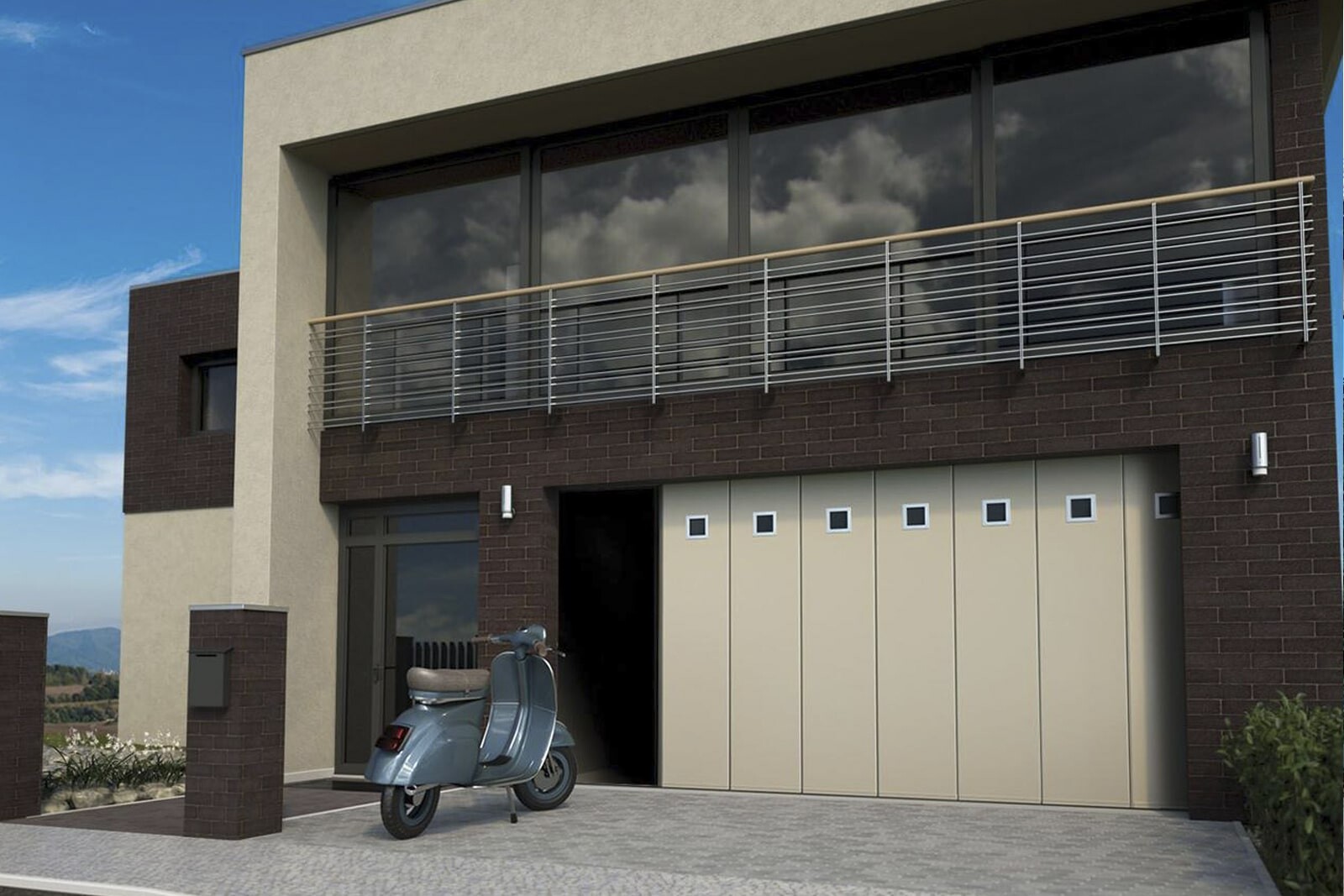 Откатные гаражные ворота