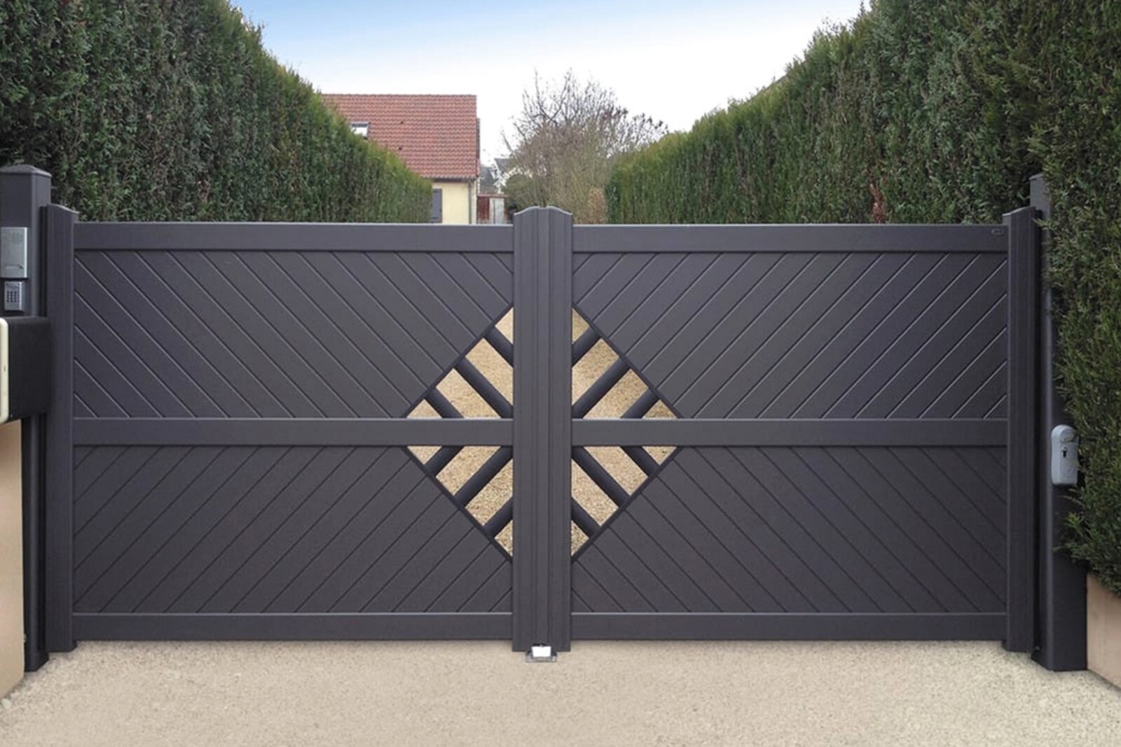 Ворота из металла