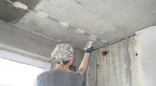 Выравнивание потолка