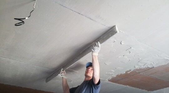 Штукатурка потолка
