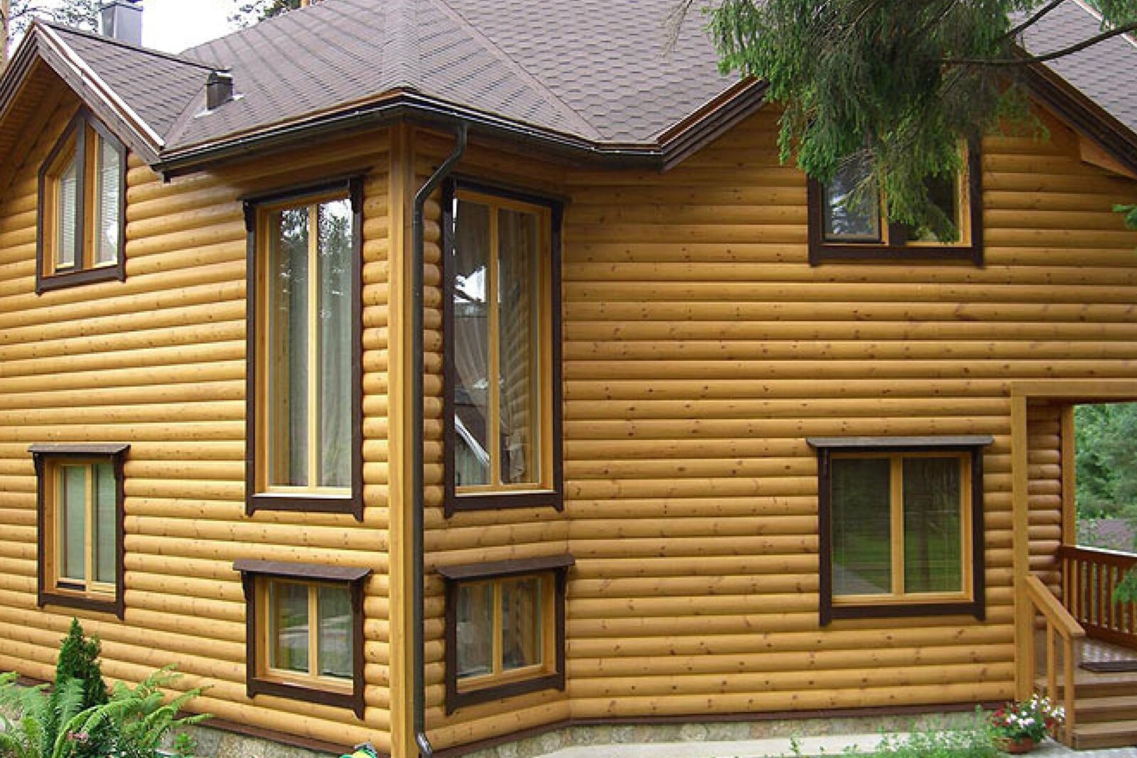 Отделка блок-хаусом