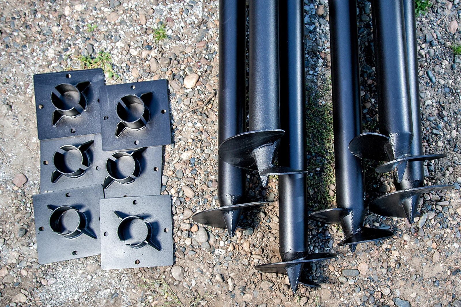 Винтовые сваи для свайно-винтового фундамента